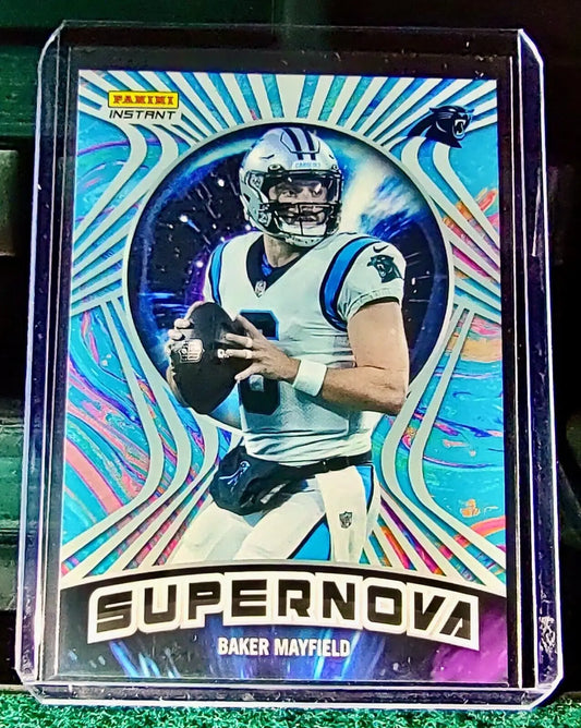 Baker Mayfield 2022 Panini NFL Instant Supernova #5 Football Card 1/1523 - Football Card Single