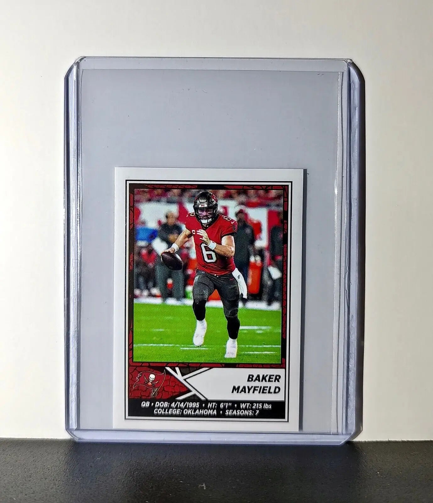Baker Mayfield 2024 Panini NFL Sticker #475 Tampa Bay Buccaneers