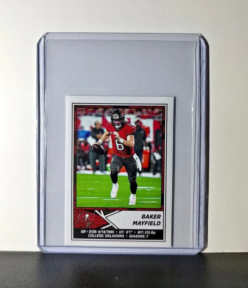 Baker Mayfield 2024 Panini NFL Sticker #475 Tampa Bay Buccaneers