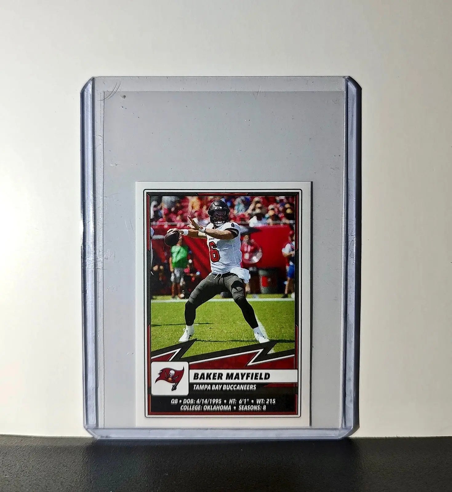 Baker Mayfield 2025 Panini NFL #472 Sticker Tampa Bay Buccaneers - Football Card Single