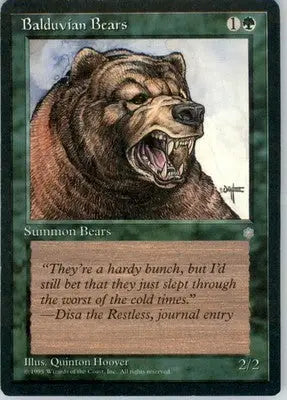 Balduvian Bears C Ice Age LP - Magic Card Single