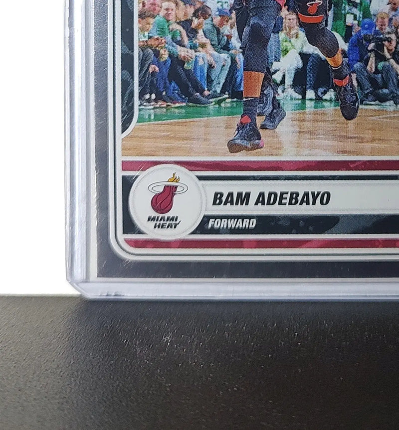 Bam Adebayo 2023-24 Panini NBA Sticker Foil Card #56 Miami Heat