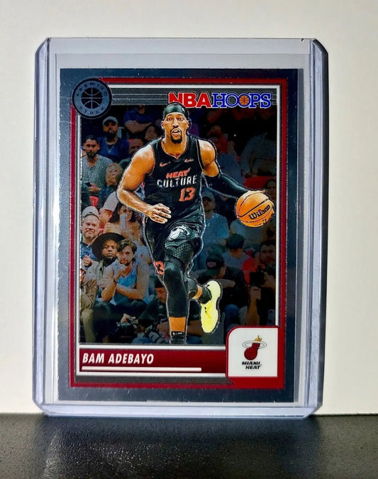 Bam Adebayo 2023-24 Panini Premium Stock NBA Hoops #66 Card Miami Heat - Basketball Card Single