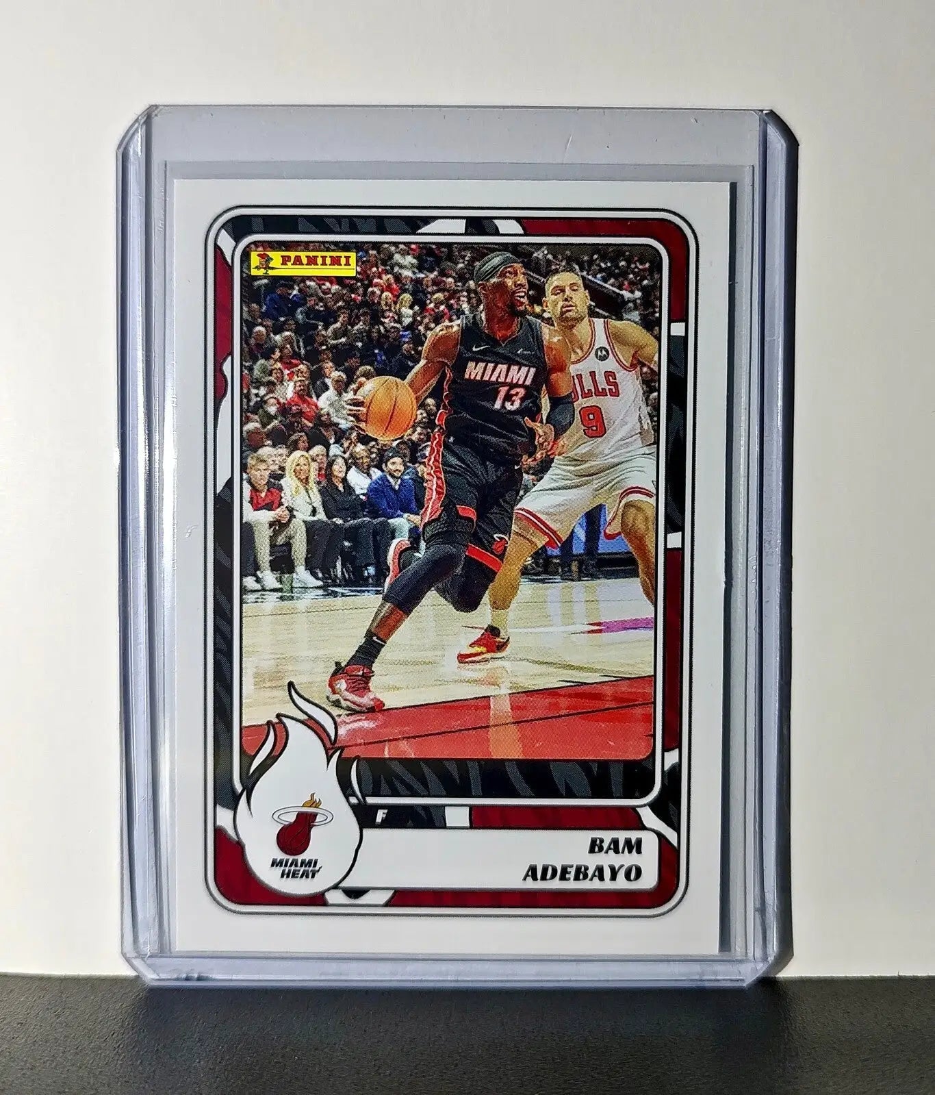 Bam Adebayo 2024-25 Panini NBA #16 Sticker Card Miami Heat - Basketball Card Single