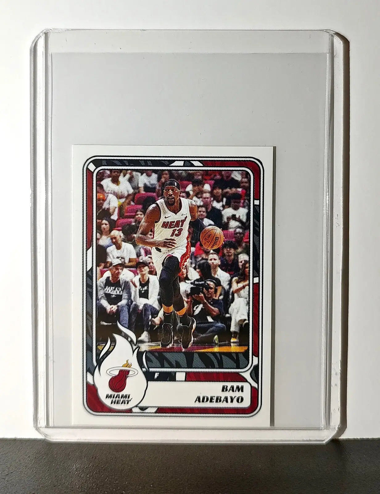 Bam Adebayo 2024-25 Panini NBA #205 Sticker Card Miami Heat