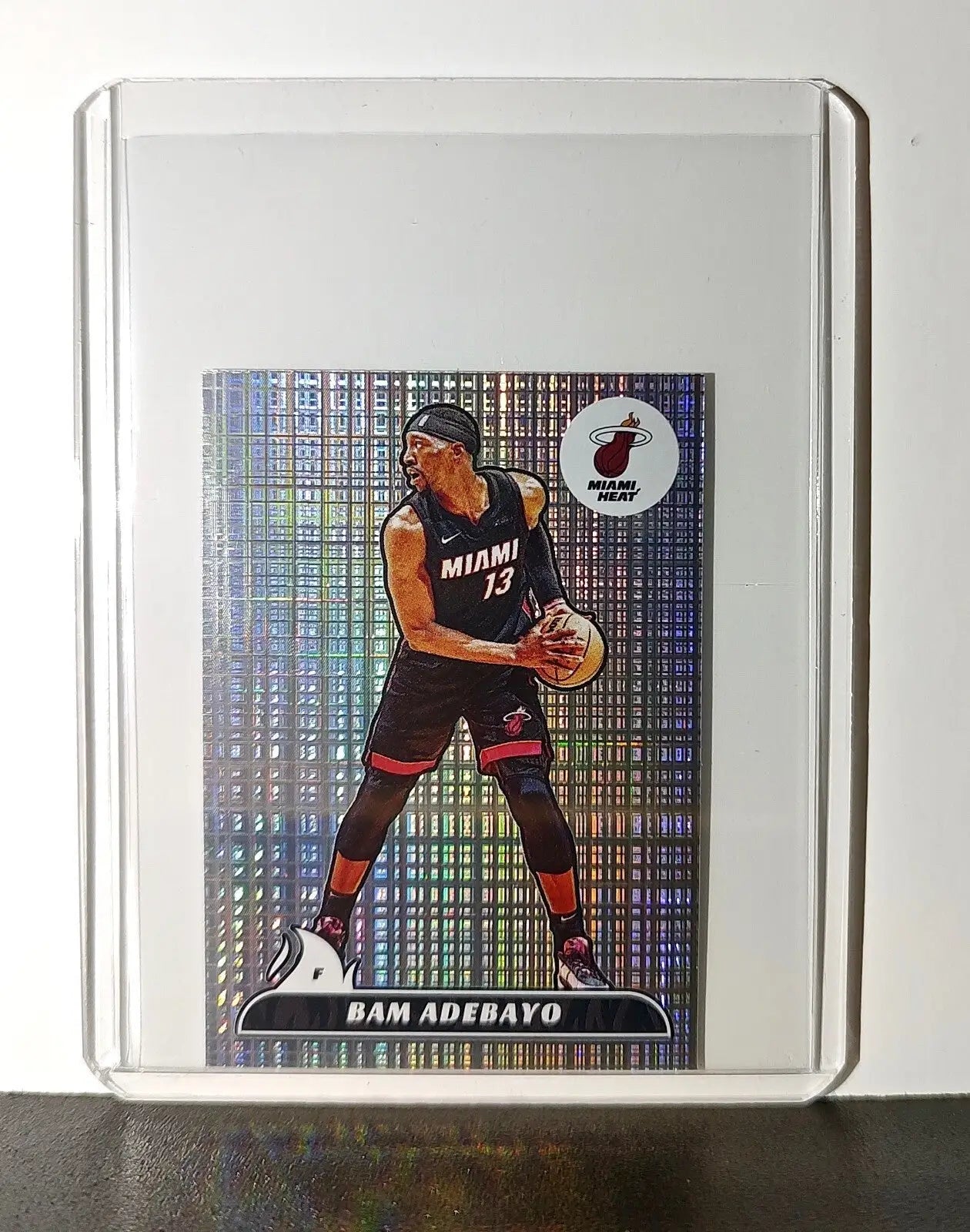 Bam Adebayo 2024-25 Panini NBA #212 Sticker Card Miami Heat - Basketball Card Single