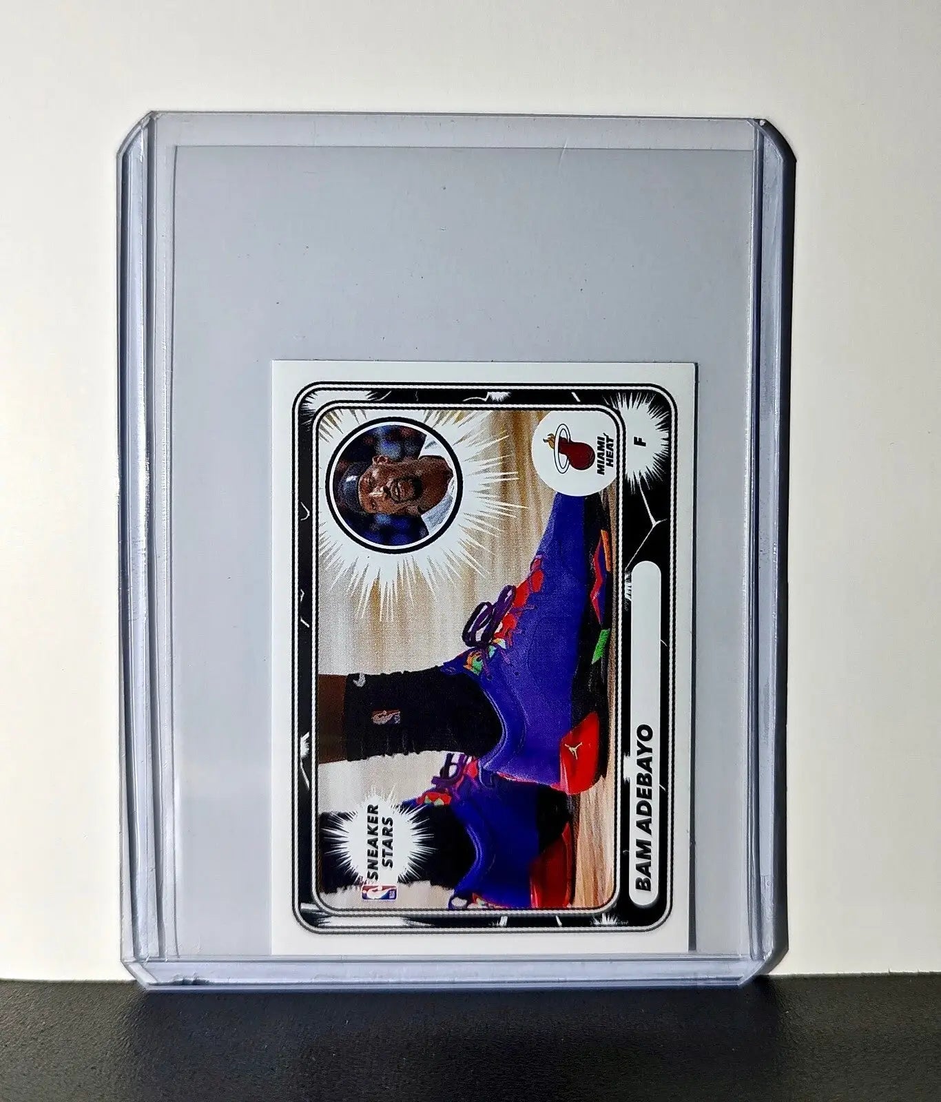 Bam Adebayo Sneaker Stars 2024-25 Panini NBA #39 Sticker Card Miami Heat - Basketball Card Single