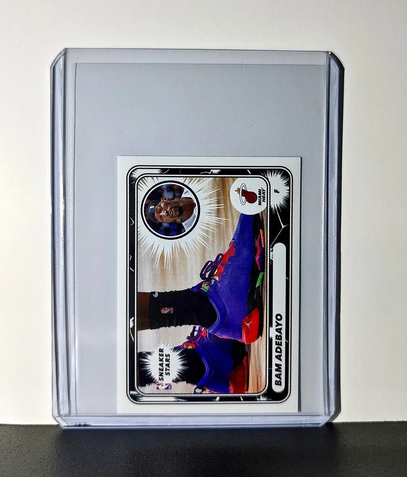 Bam Adebayo Sneaker Stars 2024-25 Panini NBA #39 Sticker Card Miami Heat - Basketball Card Single