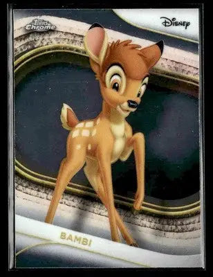🌟 Bambi, 2025 Topps Chrome Disney #7 🌟 - Non-Sports Card Single