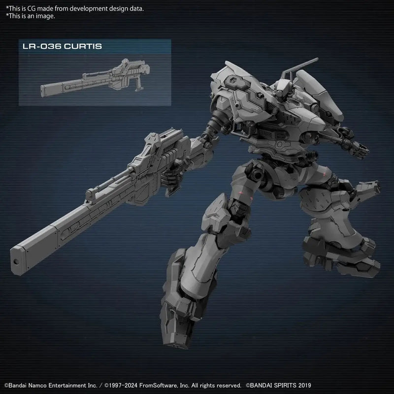 Bandai 30 Minute Missions Armored Core VI: Fires of Rubicon RaD CC-2000 Orbiter Model Kit - Action Figure & Toy