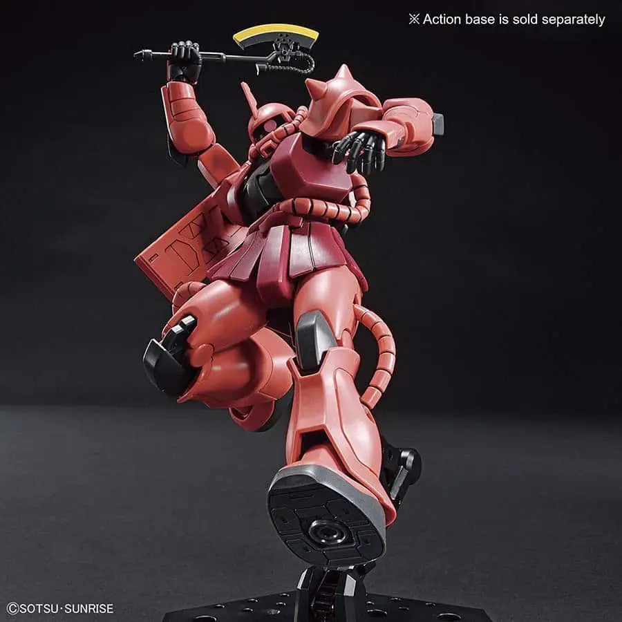 Bandai Mobile Suit Gundam MS-06S Char’s Zaku II High Grade 1:144 Scale Model Kit - Action Figure & Toy