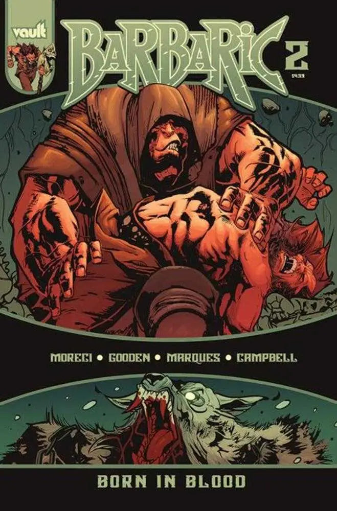 Barbaric Born In Blood #2 (Of 3) Cover A Nathan Gooden (Mature) - Back Issues