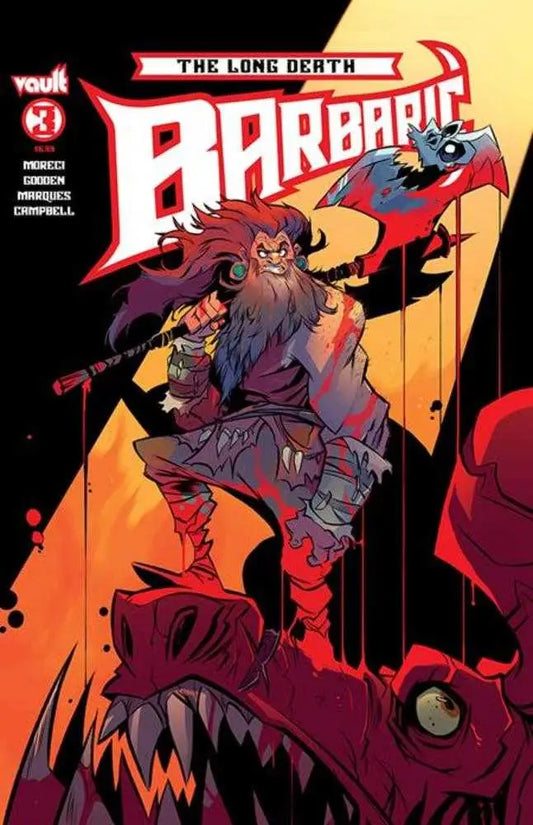 Barbaric The Long Death #3 (Of 3) Cover B Brett Bean Variant - Back Issues