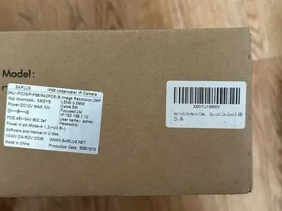 Barlus IP68 Underwater Camera Waterproof Inspection Cam HD Video Surveillance - Underwater Camera