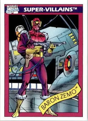 Baron Zemo - 1990 Impel Marvel Universe - #53 - Non_sport - Non-Sports Card Single