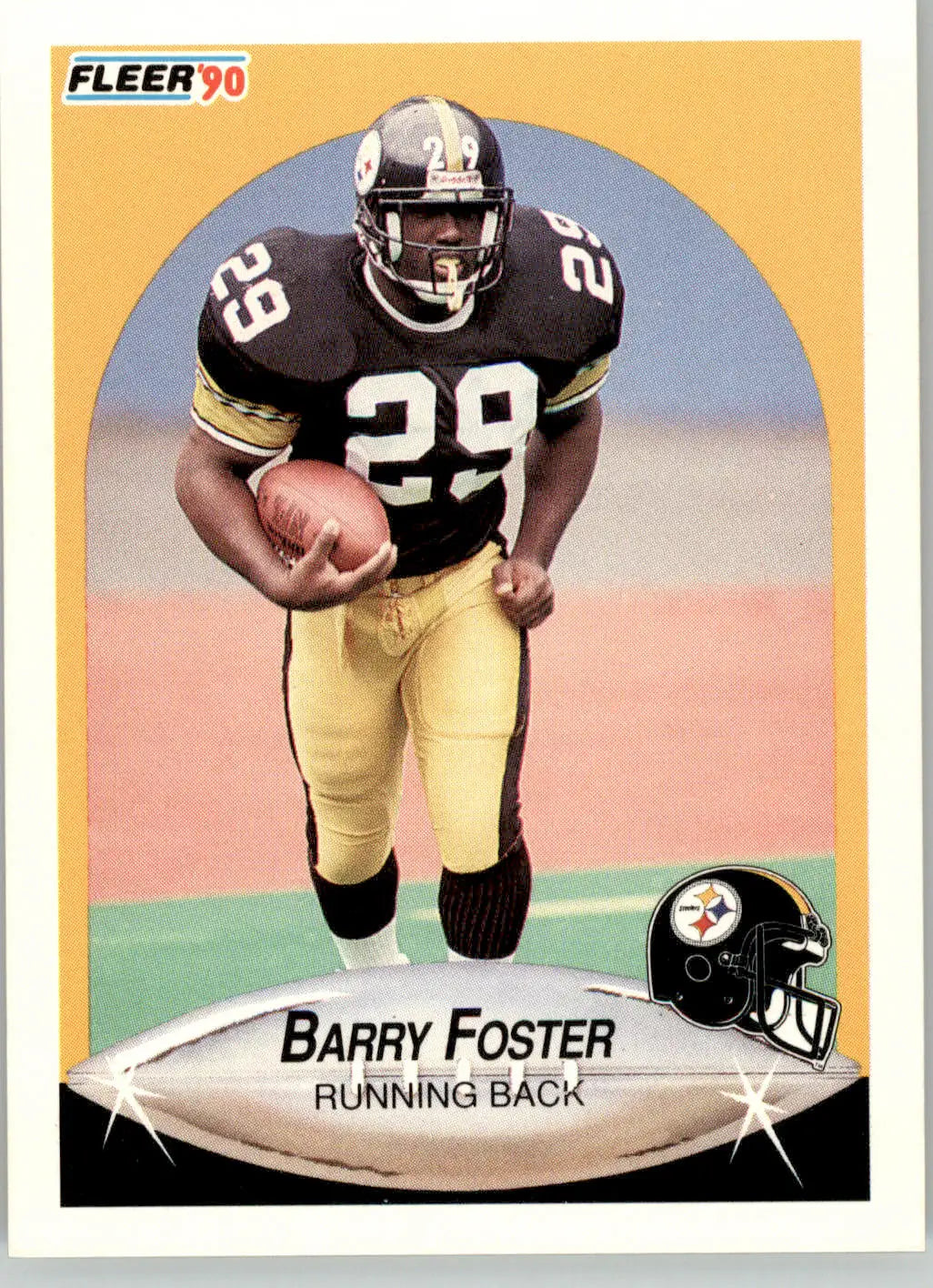 Barry Foster - 1990 Fleer Update - #U-25 - RC Football