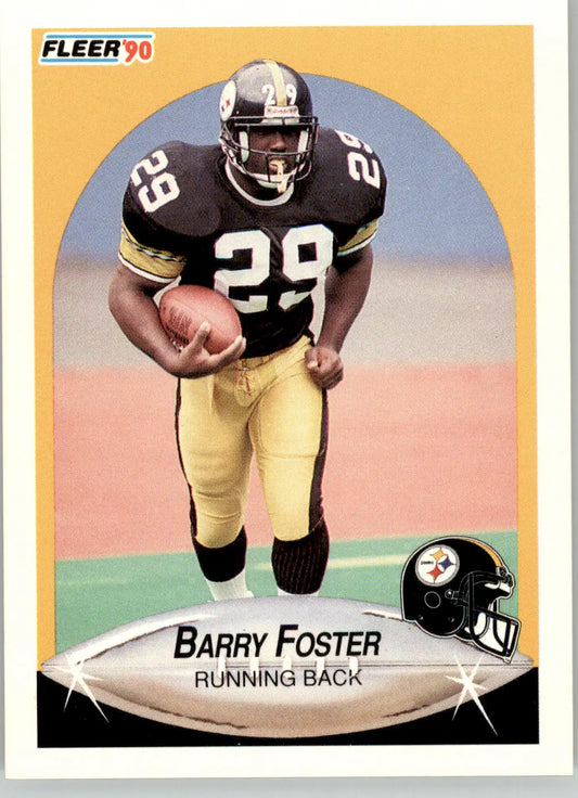 Barry Foster - 1990 Fleer Update - #U-25 - RC Football - Football Card Single