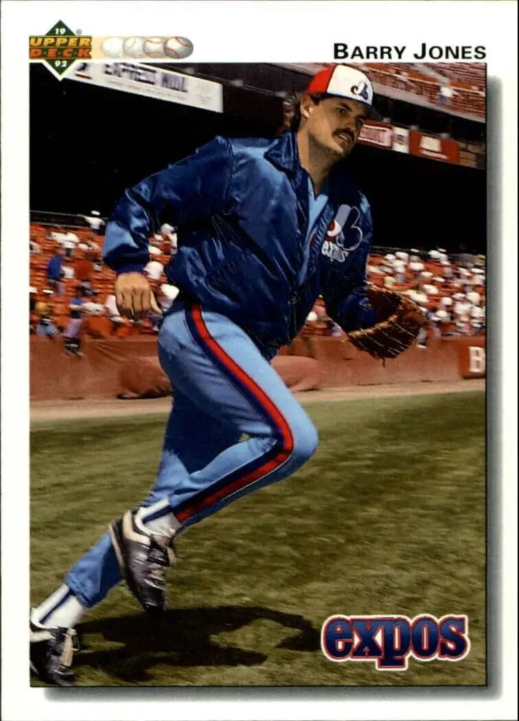 Barry Jones 1992 Upper Deck MLB #681 Baseball Card Montreal Expos