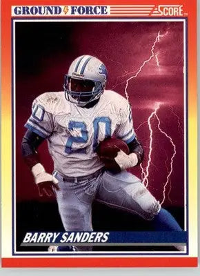 Barry Sanders - 1990 Score - #325 - Football - Football Card Single