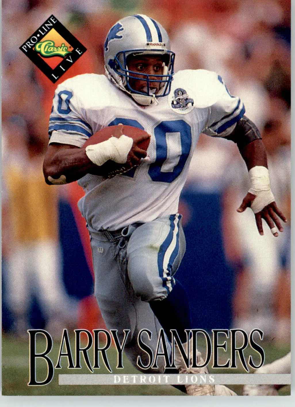 Barry Sanders - 1994 Pro Line Live - #38 - Football - Football Card Single