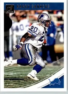 Barry Sanders - 2018 Donruss - #102 - Football - Football Card Single