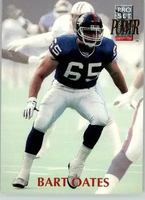 Bart Oates - 1992 Pro Set Power - #165 - Football - Football Card Single