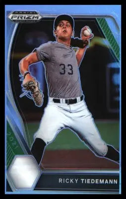 Baseball 2021 Panini Prizm Draft Picks Silver Prizm #PDP91 Ricky Tiedemann - Baseball Card Single