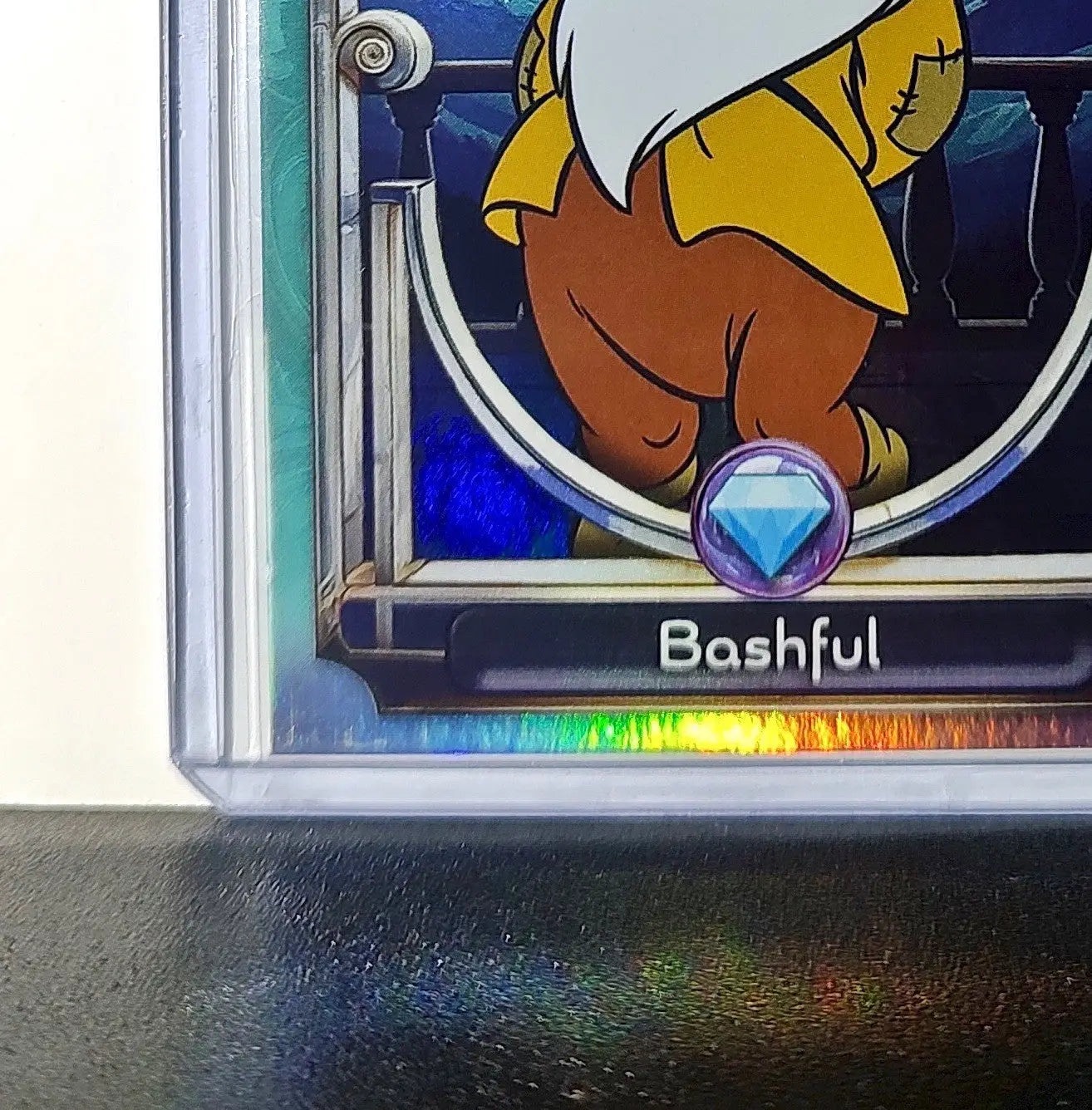 Bashful 2025 Topps Disney Wonder #105 Diamond Card Snow White & the Seven Dwarfs - Non-Sports Card Single