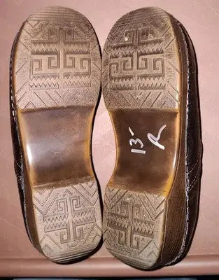BASS Melinda Scrolled Clogs Slip On Loafers Women’s Size 7M Brown Pre-Owned Nice - Other