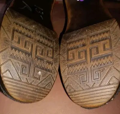 BASS Melinda Scrolled Clogs Slip On Loafers Women’s Size 7M Brown Pre-Owned Nice - Other
