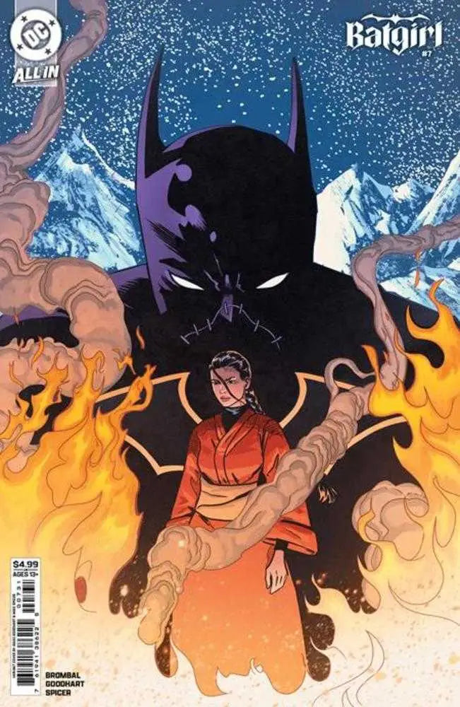 Batgirl #7 Cover C Isaac Goodhart comic book cover featuring Lady Shiva card stock variant