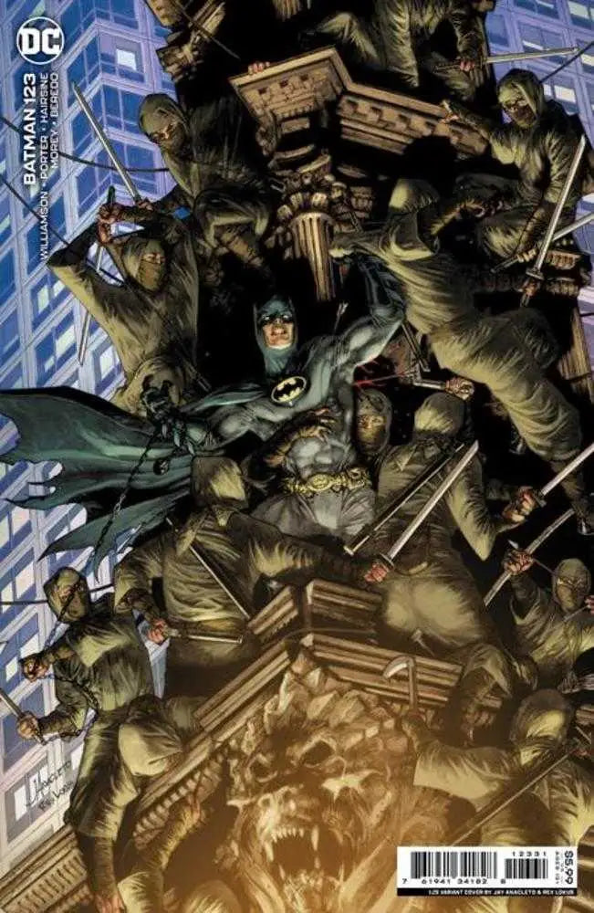Batman #123 Cover C 1 in 25 Jay Anacleto Card Stock Variant (Shadow War) - Comic Book