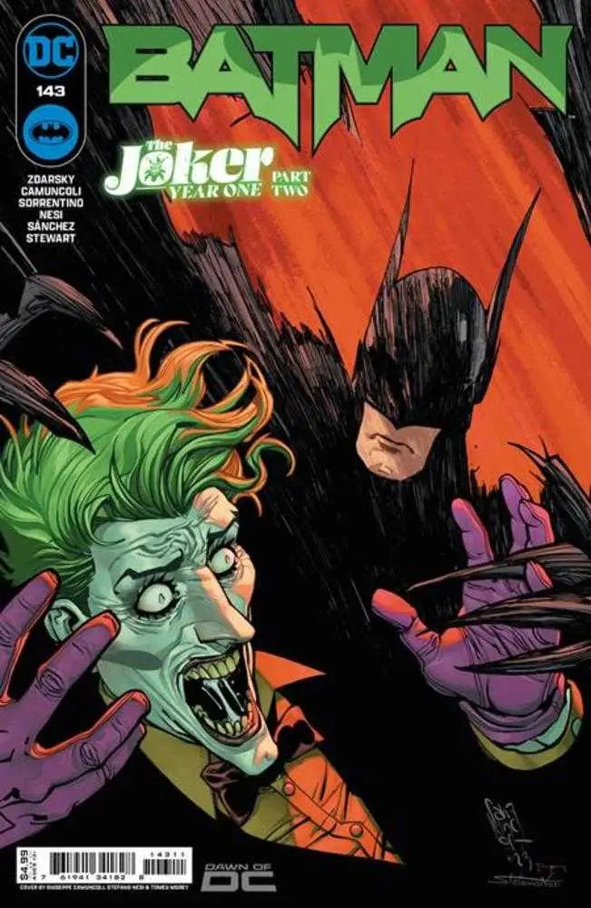 Batman #143 cover features Batman vs Joker, perfect for trading cards collectors