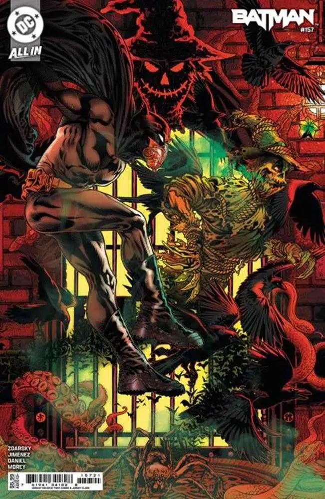 Batman #157 Cover B Tony Harris Card Stock Variant comic book cover featuring Batman art