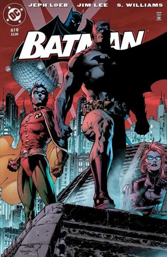 Batman comic book cover from Batman #619 Facsimile Edition Cover A Jim Lee