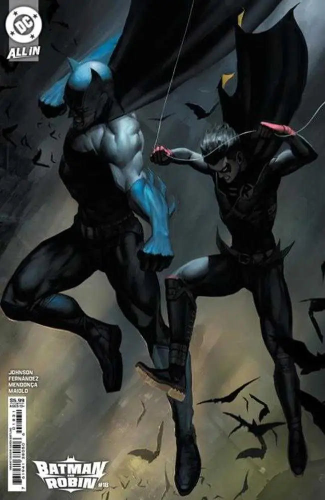 Batman And Robin #18 Cover C Aaron Bartling Card Stock Variant - Comic Book