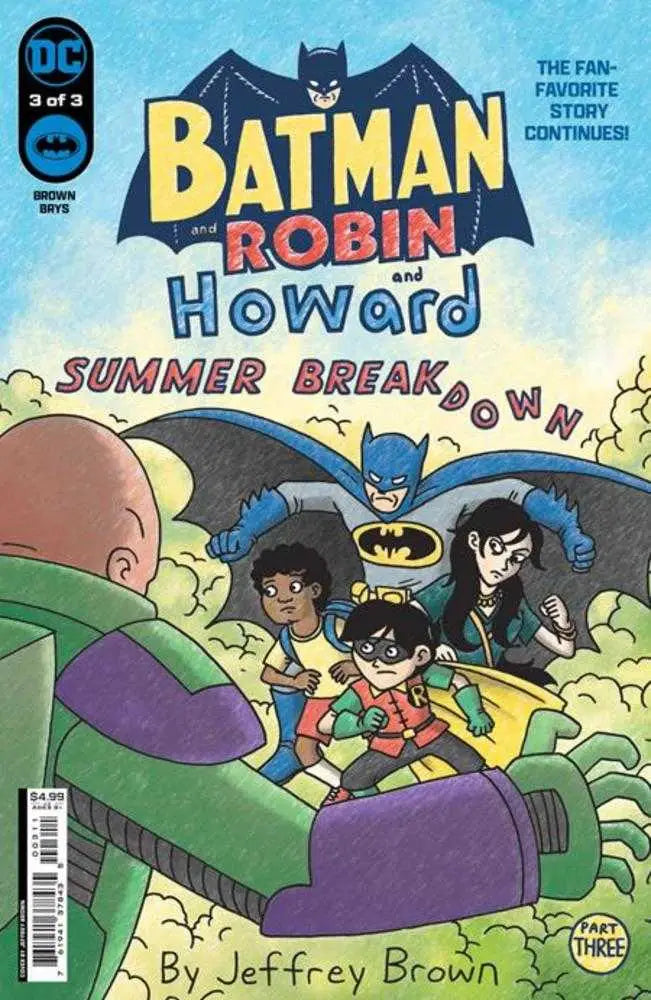 Batman And Robin And Howard Summer Breakdown #3 (Of 3) - Comic Book