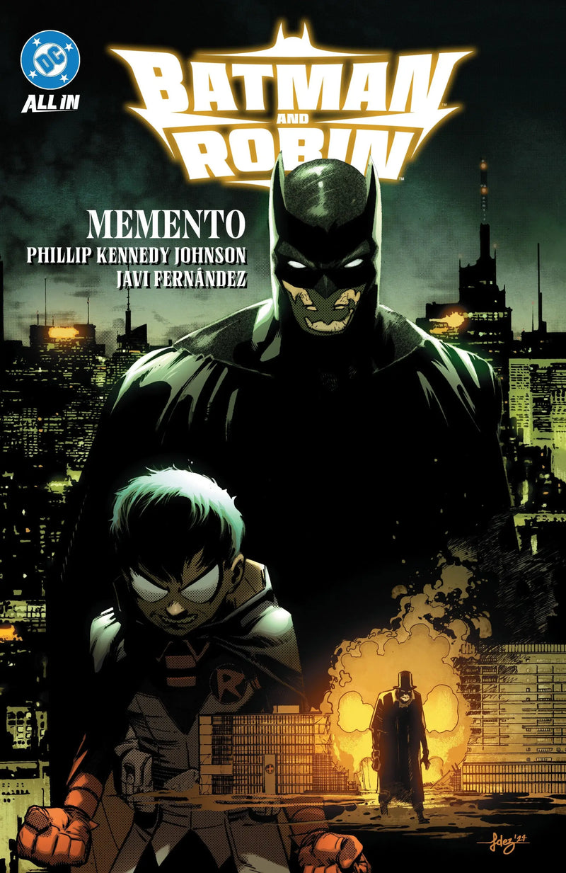 Batman and Robin comic book cover from Batman And Robin Volume 1 Memento