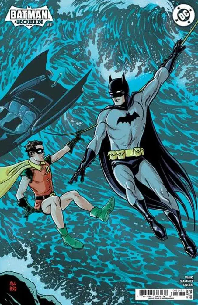 Batman And Robin Year One #3 (Of 12) Cover C Michael Allred Card Stock Variant - Back Issues