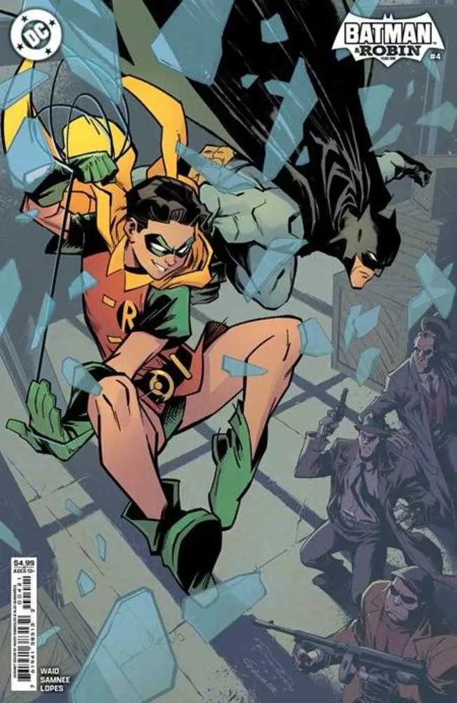 Batman and Robin Year One comic book cover featuring Dark Knight and Robin Year card stock variant