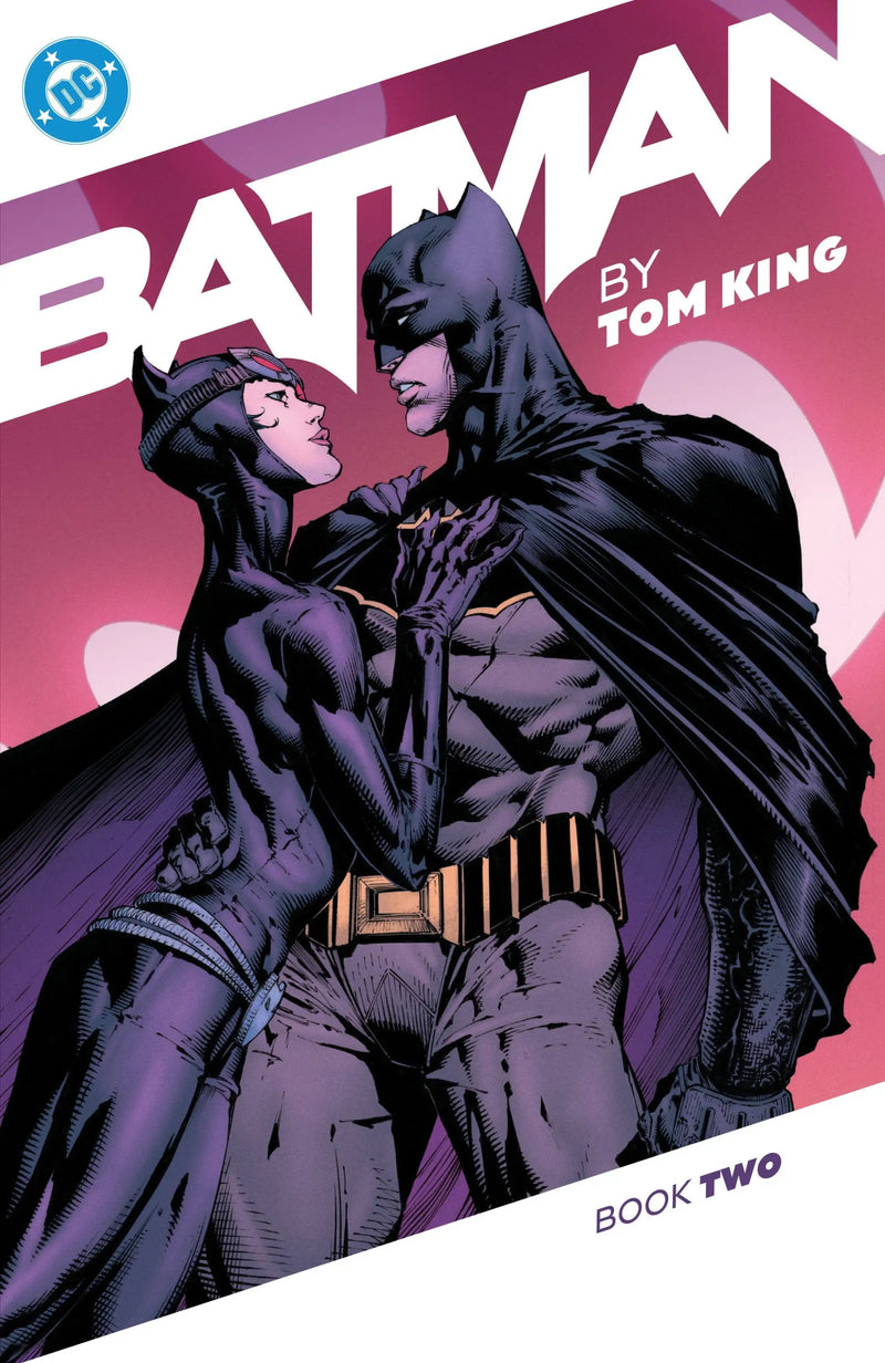Cover of Batman By Tom King’s Book Two featuring Batman and Catwoman in an embrace