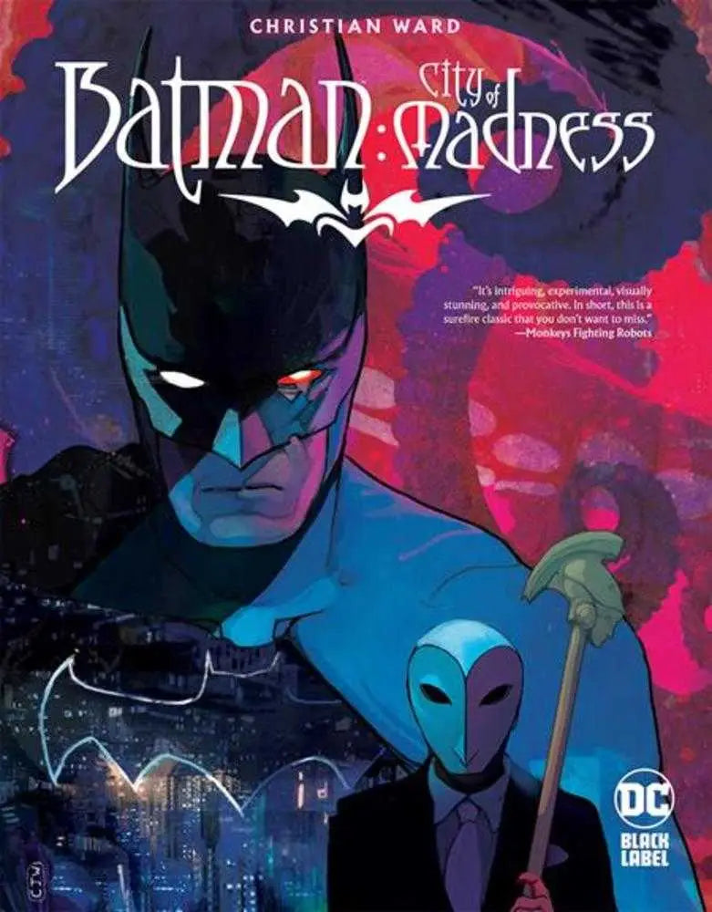 Batman: City of Madness hardcover showcases Christian Ward unleashes Batman’s silhouette