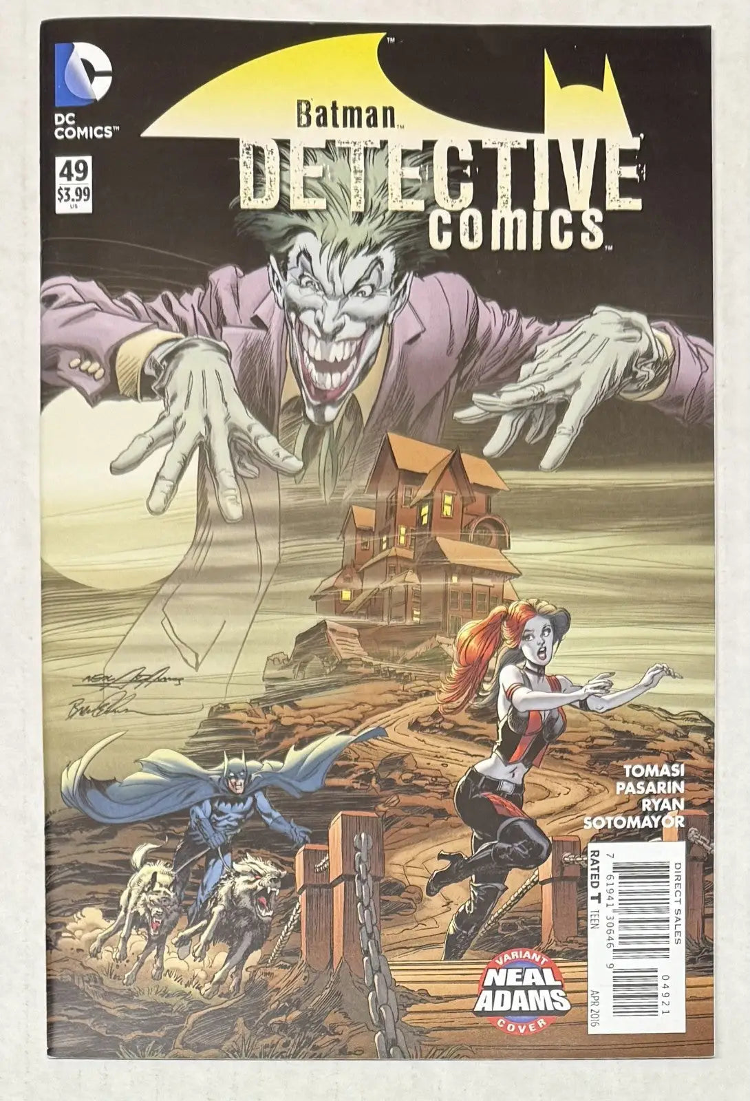 Batman Detective Comics #49 (2016) Neal Adams Variant Cover NM - Comic Book