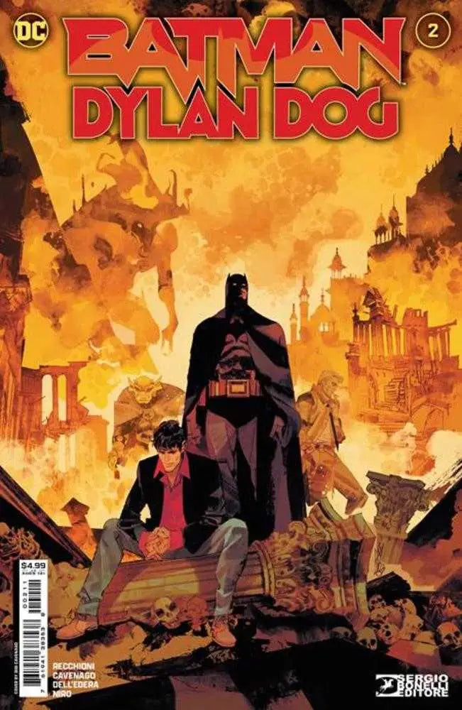 Batman Dylan Dog #2 (Of 3) Cover A Gigi Cavenago - Comic Book