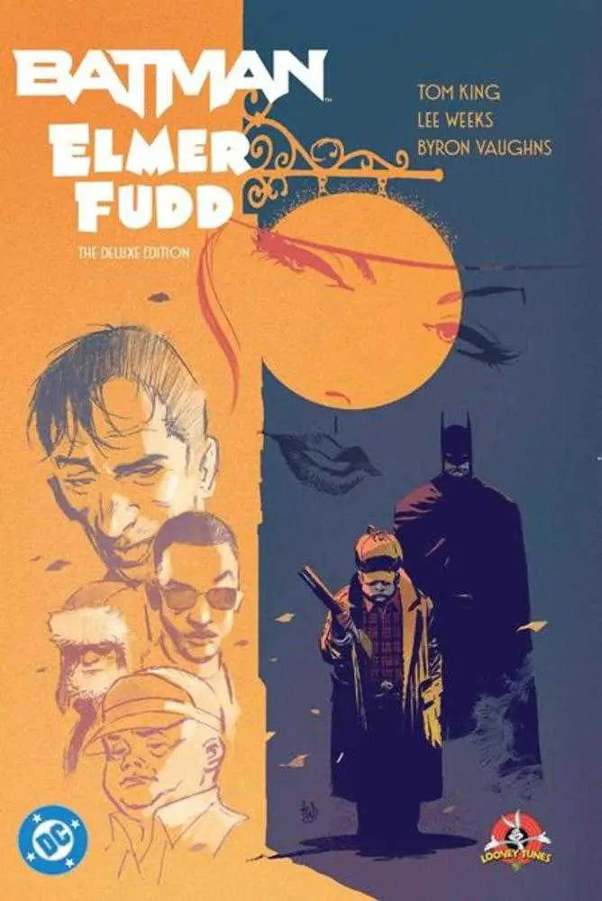Batman Elmer Fudd comic book hardcover featuring Tom King artwork and Elmer Fudd theme