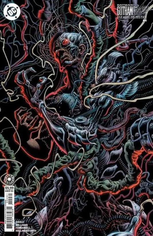 Batman Gotham By Gaslight A League For Justice #4 (Of 6) Cover B Kyle Hotz Card Stock Variant - Comic Book