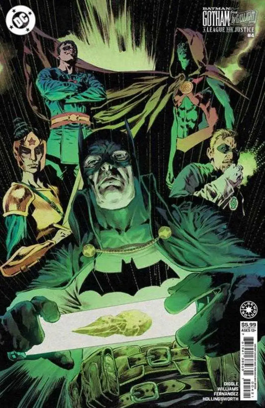 Batman Gotham By Gaslight A League For Justice #4 (Of 6) Cover C Mike Perkins Card Stock Variant - Comic Book