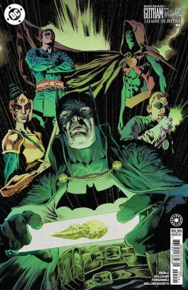 Batman Gotham By Gaslight A League For Justice #4 (Of 6) Cover C Mike Perkins Card Stock Variant - Comic Book