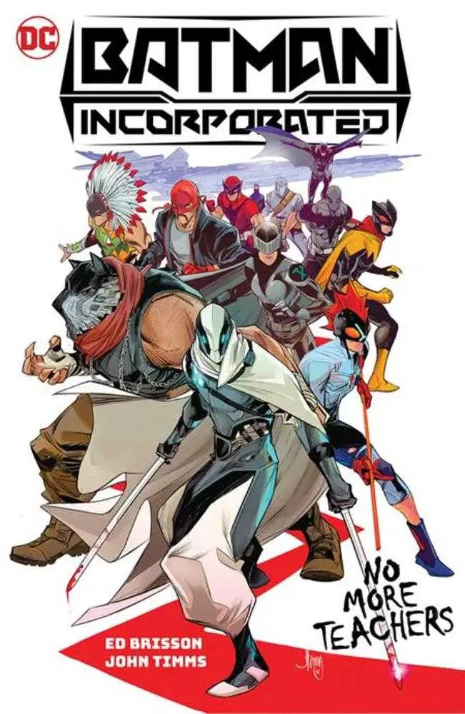 Batman Incorporated hardcover volume features dynamic comic book cover art with action poses