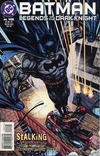 Batman comic book Batman Legends of the Dark Knight 1998 #108 showcasing Gordon’s past